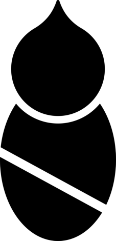 Baby Wrapped On Swaddling Clothes Outline Svg File, Free Vectors File